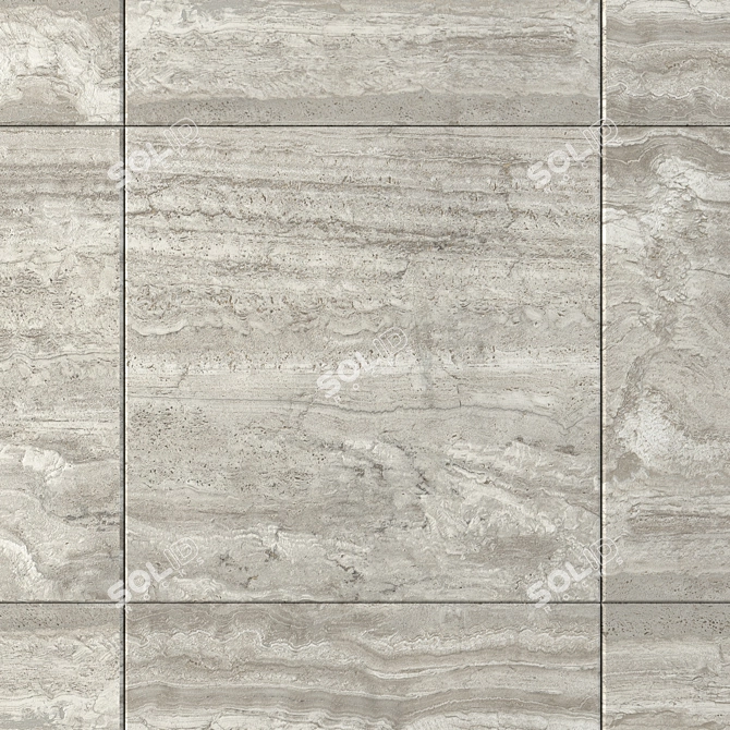  Flaviker Navona Gray Vein Tiles 3D model image 2