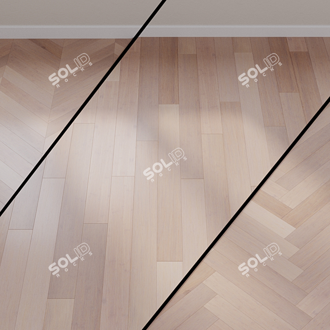 Greek Bamboo PARKETOFF: Elegant and Eco-Friendly 3D model image 1