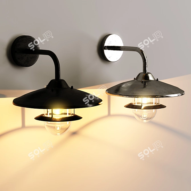 Noria Outdoor/Bathroom Luminaire  3D model image 4