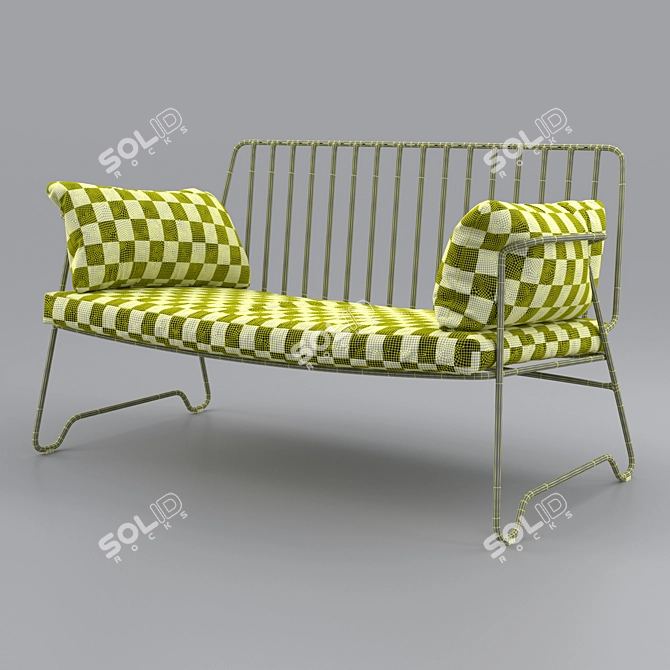 Fish & Fish Lounge Sofa 3D model image 3