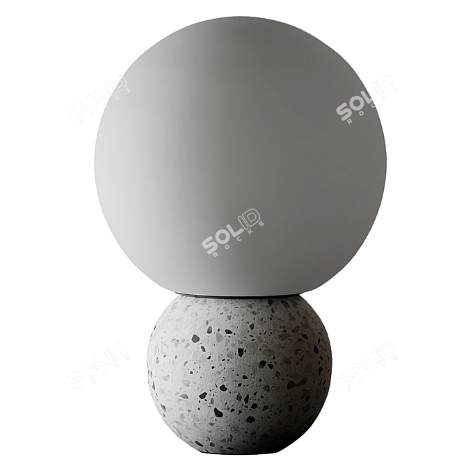 8 Table Lamp: Sleek and Stylish Lighting Solution 3D model image 3