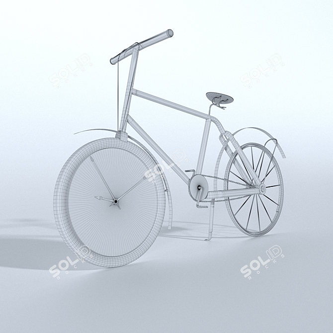  Futuristic TimeBicycle 26.1K Poly 3D model image 3