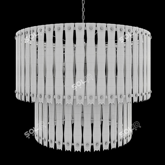 Sleek 2016 Light Fixture 3D model image 3