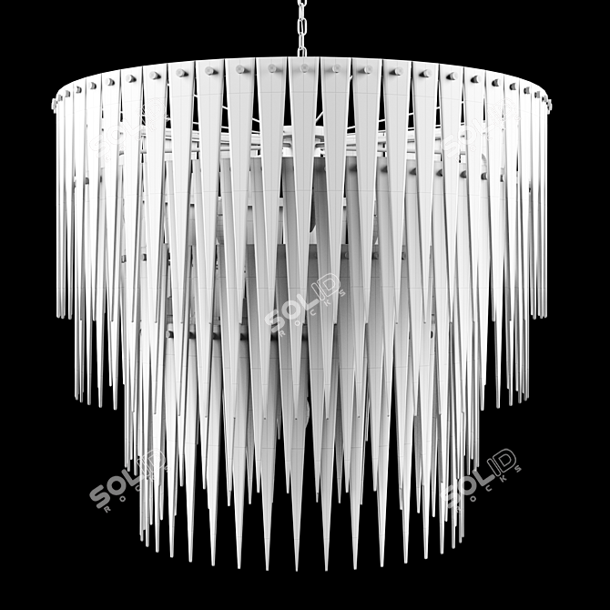 Sleek 2016 Light Fixture 3D model image 6