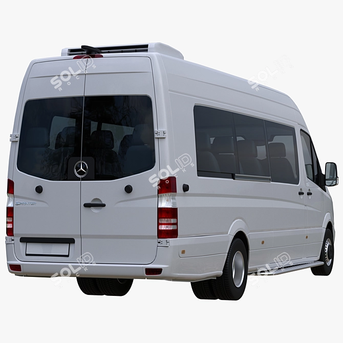 2015 Mercedes-Benz Sprinter Bus: 19+1 Seating 3D model image 2