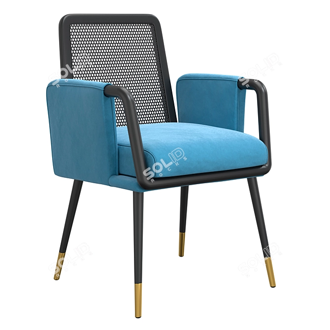 Title: Vical Sladki Chair: Stylish and Compact 3D model image 1