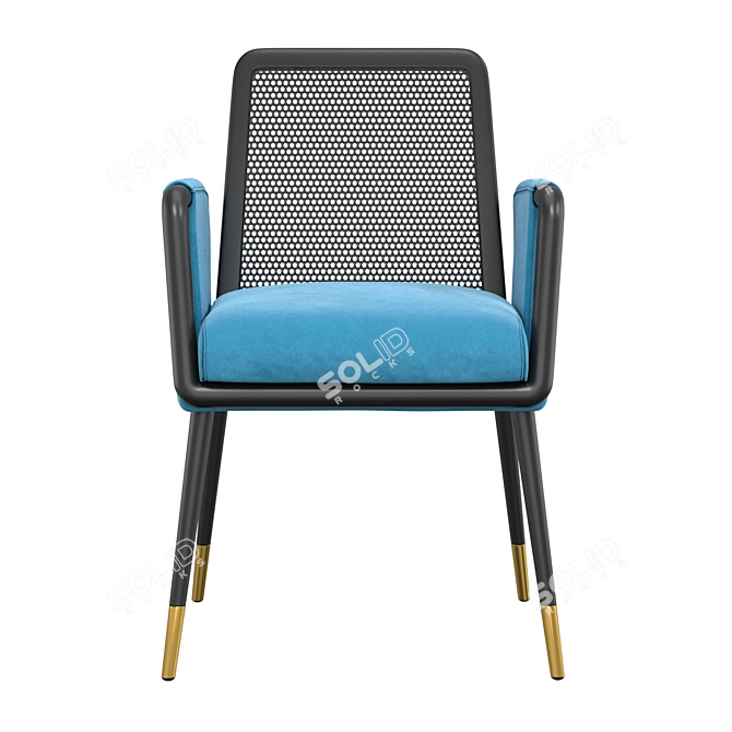 Title: Vical Sladki Chair: Stylish and Compact 3D model image 2