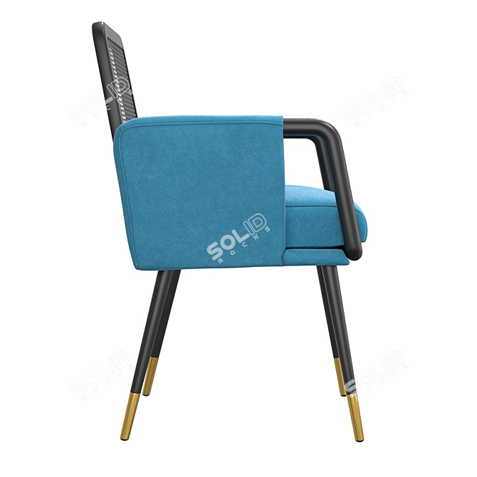 Title: Vical Sladki Chair: Stylish and Compact 3D model image 3