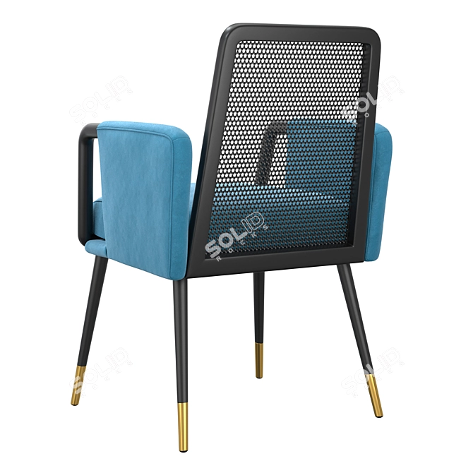 Title: Vical Sladki Chair: Stylish and Compact 3D model image 4