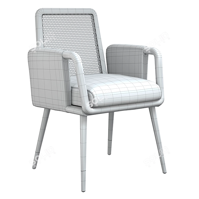 Title: Vical Sladki Chair: Stylish and Compact 3D model image 5