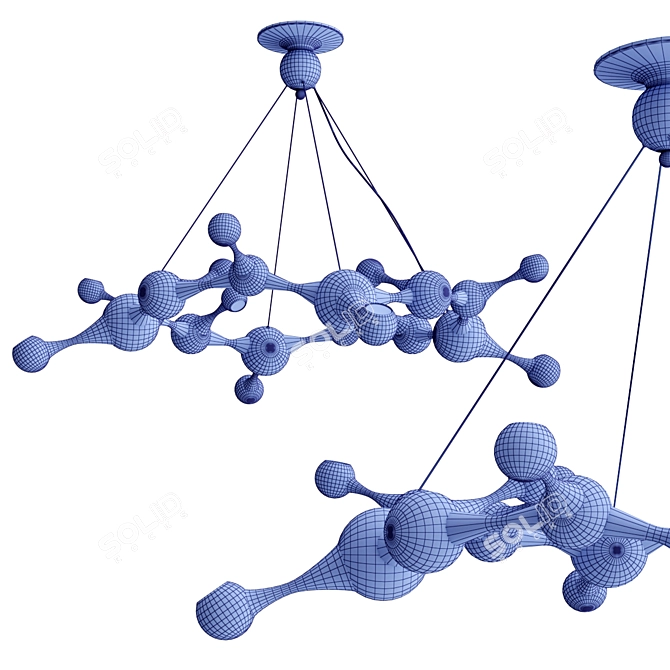 Delightfull Atomic Round Suspension 3D model image 5