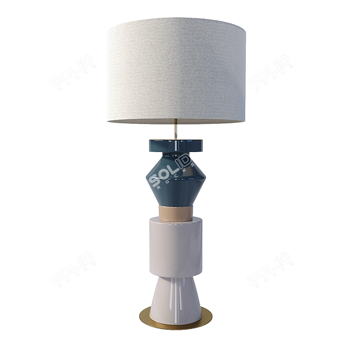 Elegant Aromas Table Lamp 3D model image 1