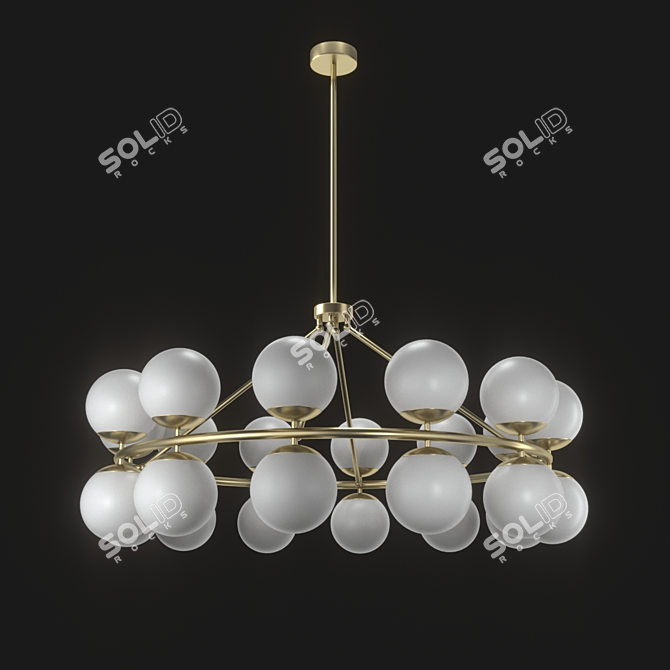 Elegant Eichholtz Hutchinson Accent 3D model image 2