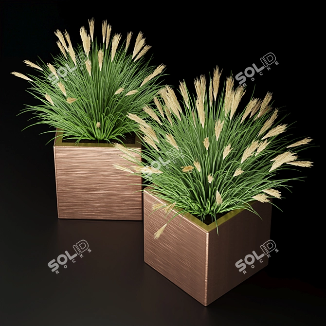 Elegant Plant Collection Vol. 121 3D model image 2
