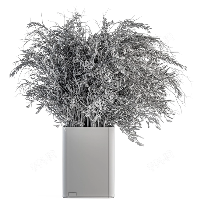 Elegant Branch Bouquet - Vase Included 3D model image 5