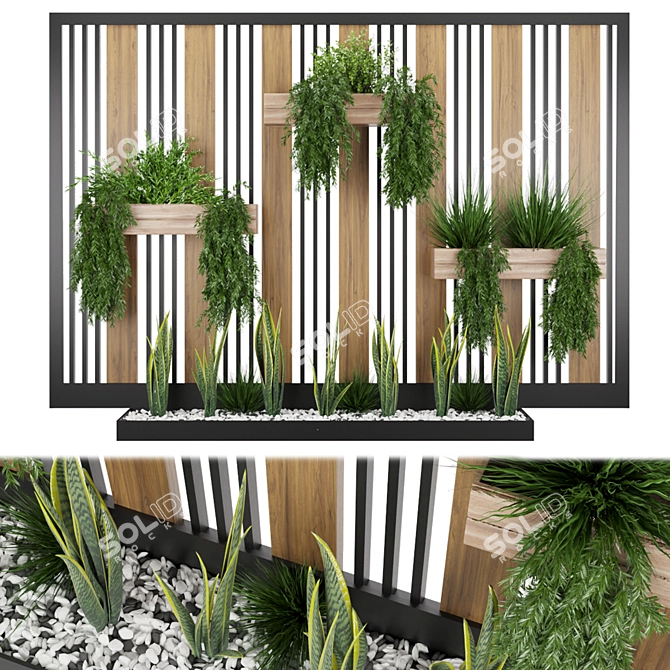 Botanical Bliss: Vol 117 Greenery Collection 3D model image 1