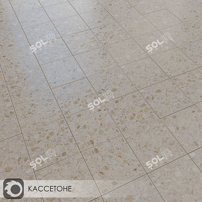 Milano Ceramic Tiles - Cassetone Collection 3D model image 2