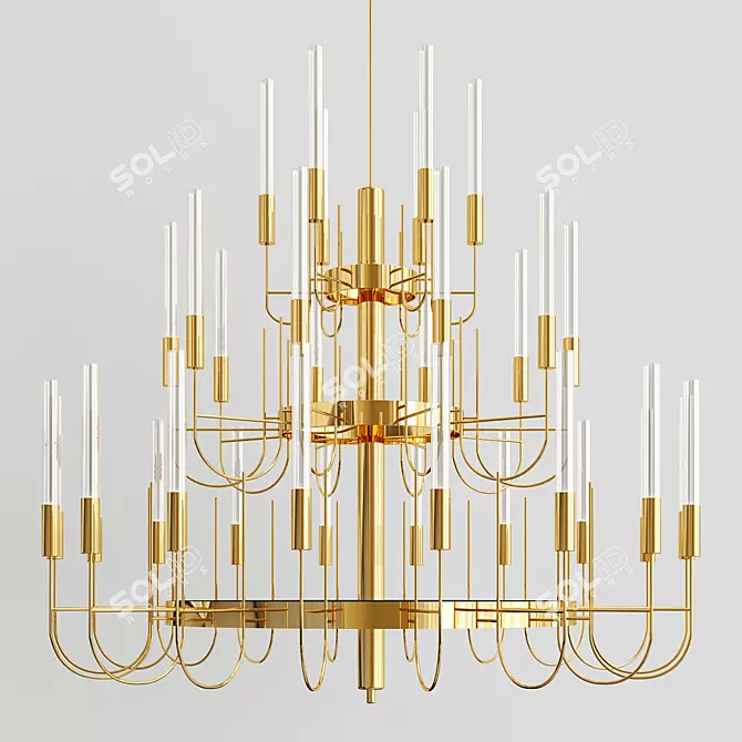 Ethereal Elegance: Gala Suspension 3D model image 1