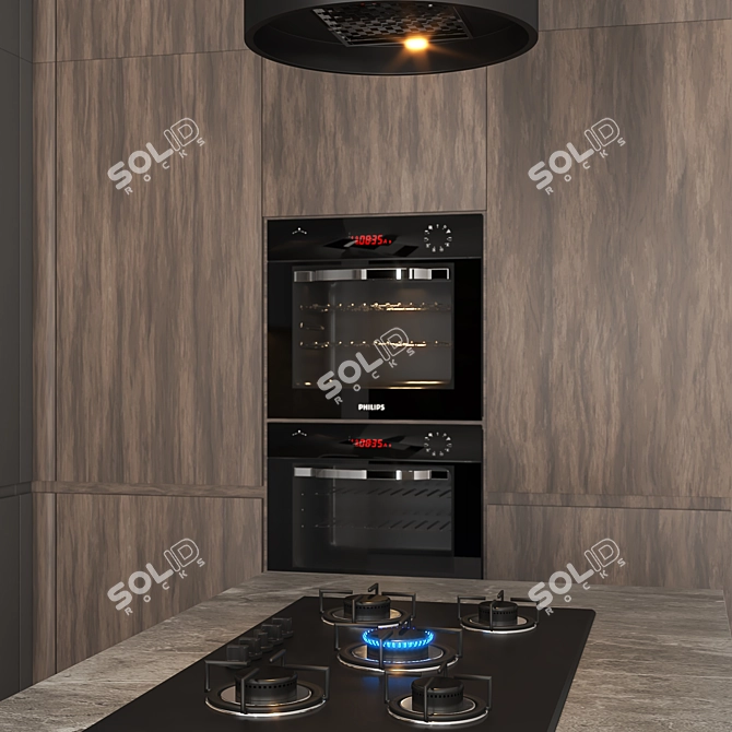 Modern Kitchen04 | 2015 Version | Vray+Corona Render | 3Ds Max 2015 3D model image 9