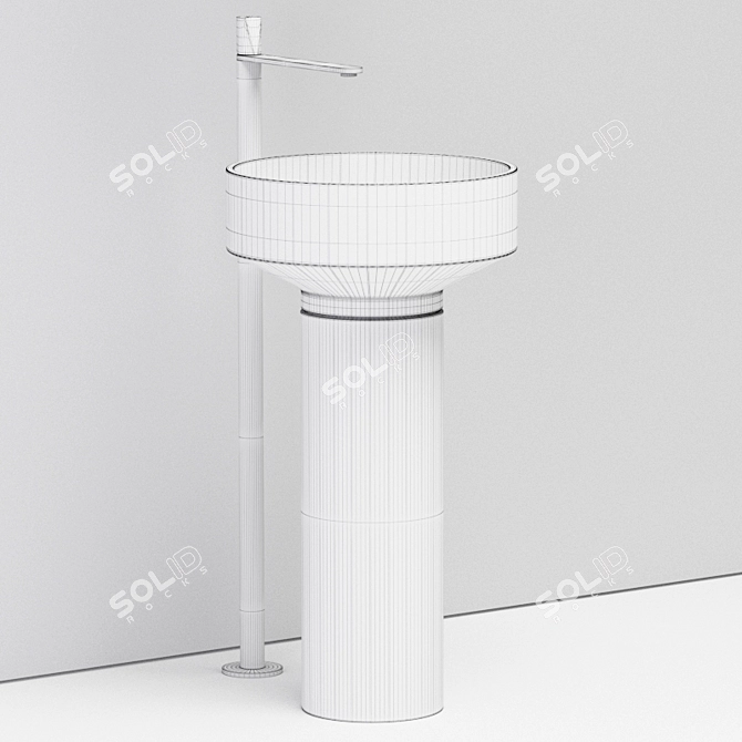 Elegant Simplicity: Antonio Lupi 024 3D model image 12