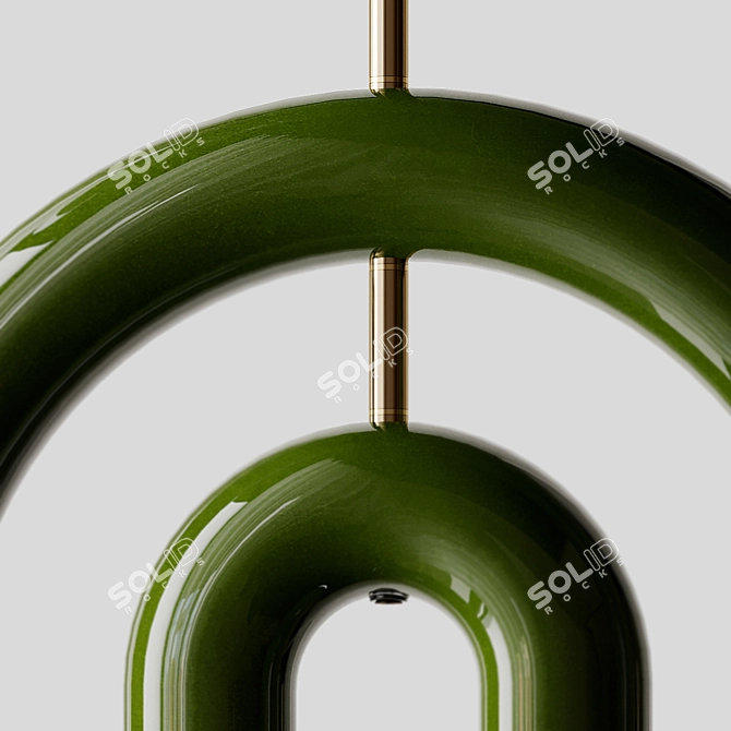 Colorful TRN D1 Pendant Lamp 3D model image 1