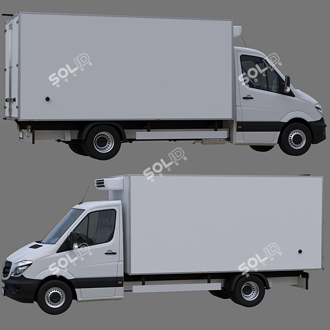 2015 Mercedes-Benz Sprinter Ref - Isotermic Chiller Van 3D model image 2