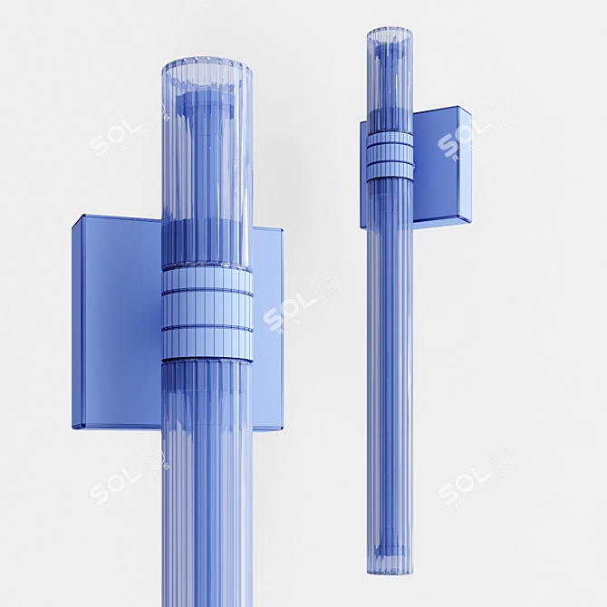 Contemporary THERNA Wall Lamp 3D model image 3