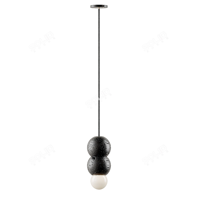 Lava Stone Pendant Light by Buzao 3D model image 10