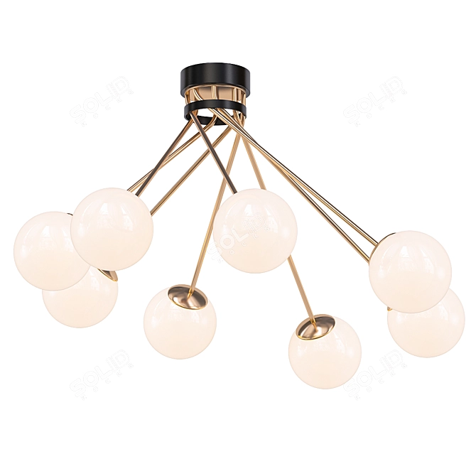 Elegant Ceiling Light - TEA 2392 3D model image 1