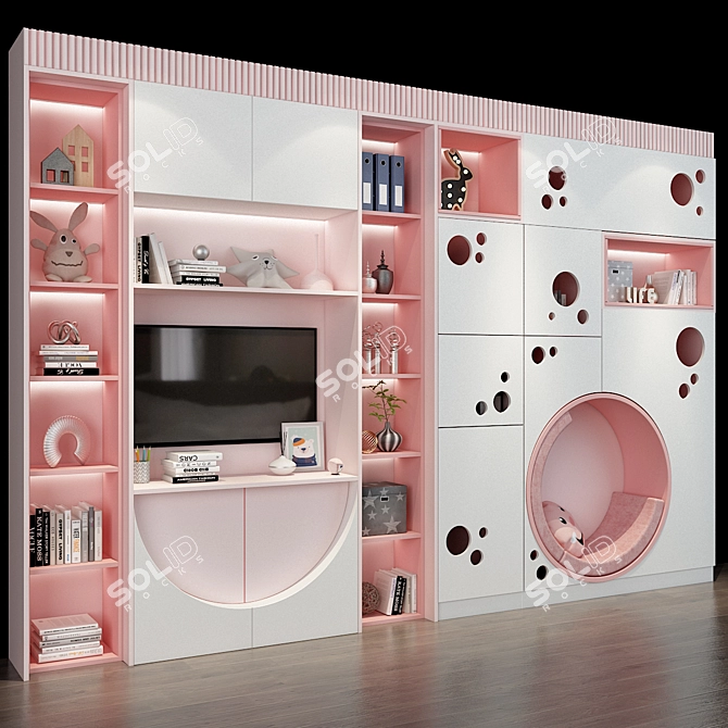 Kids' Dreamland Furniture 3D model image 3