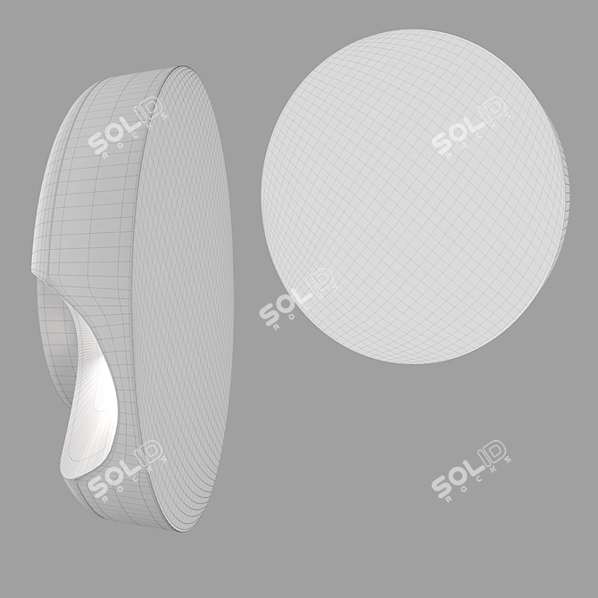 Vibia Dots 4670: Modern PBR Wall Lamp 3D model image 5