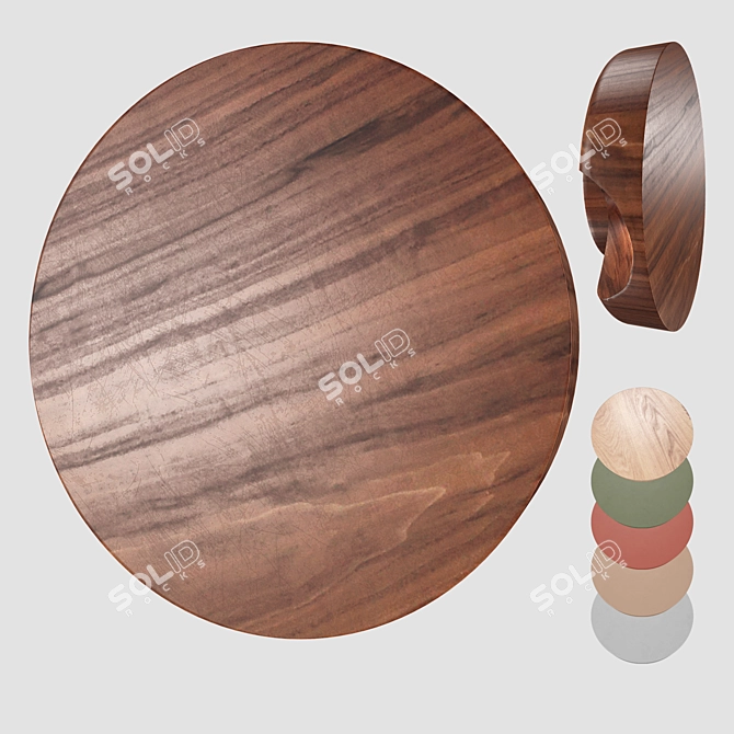 Vibia Dots 4670: Modern PBR Wall Lamp 3D model image 6