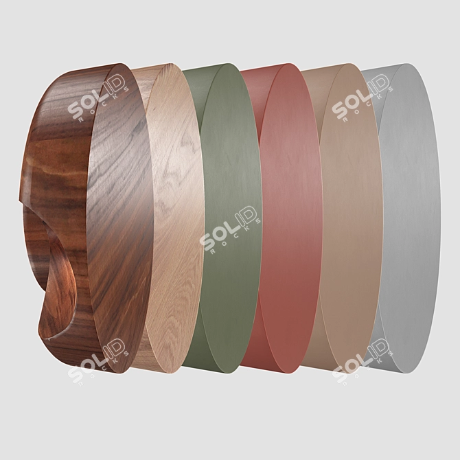 Vibia Dots 4670: Modern PBR Wall Lamp 3D model image 7