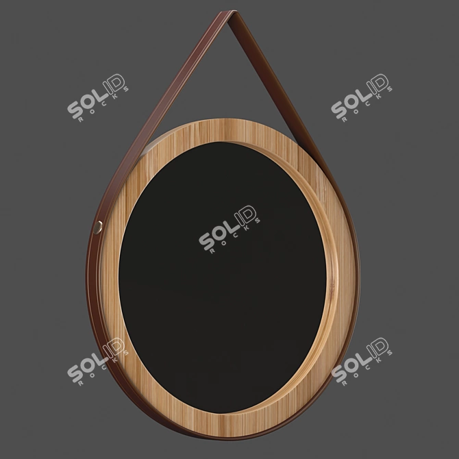 Title: Suspended Loft Mirror 3D model image 4