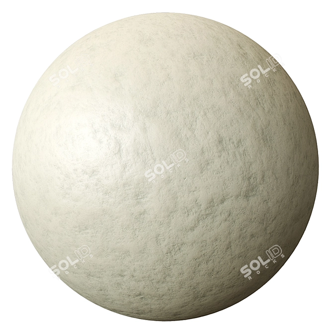 Seamless Plaster Texture Set 3D model image 3