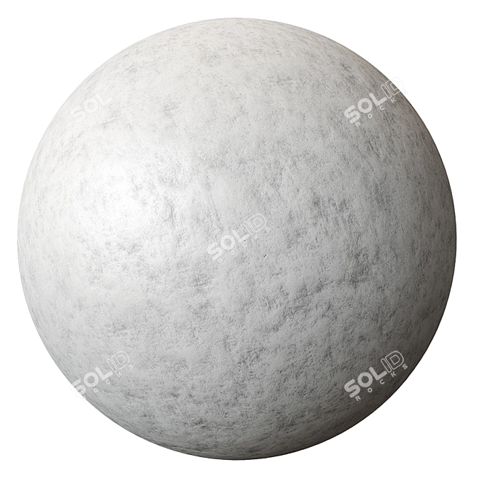 Seamless Plaster Texture Set 3D model image 4