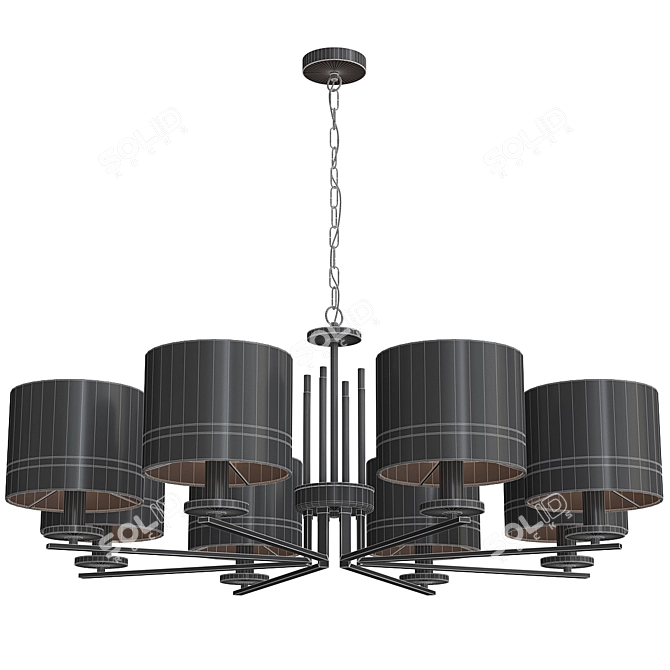 Stilfort Luxury Chandelier 3D model image 3