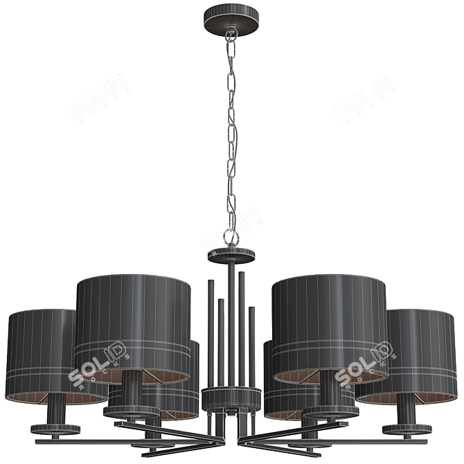 Stilfort Luxury Chandelier 3D model image 4