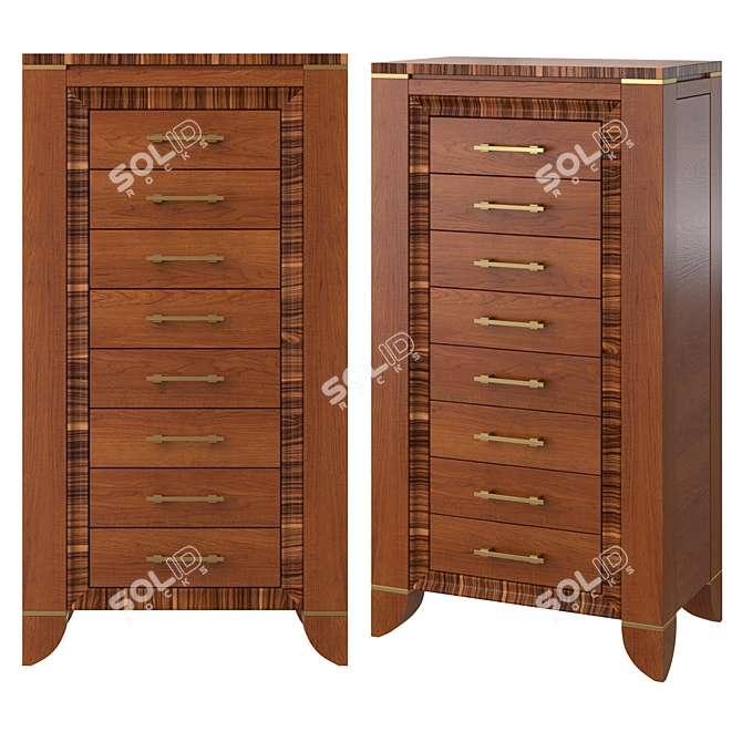 Solomando Chest of Drawers 1103 3D model image 1