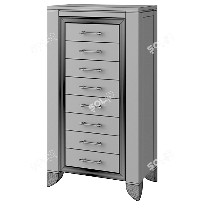 Solomando Chest of Drawers 1103 3D model image 2