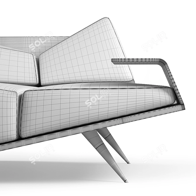 3D Max 2016 Sofa Set 3D model image 3