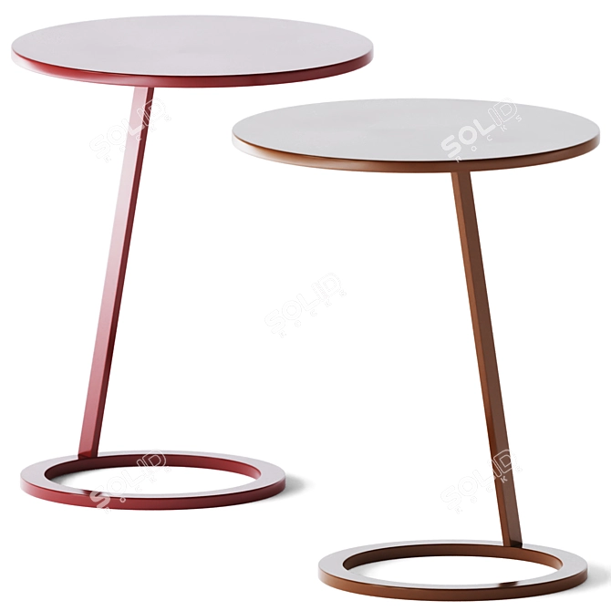 Beauty in Simplicity: Good Morning Pedestal Table 3D model image 2