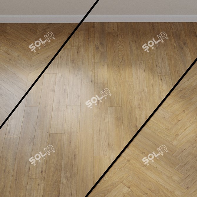 Haro Sicily Oak Laminate 3D model image 1