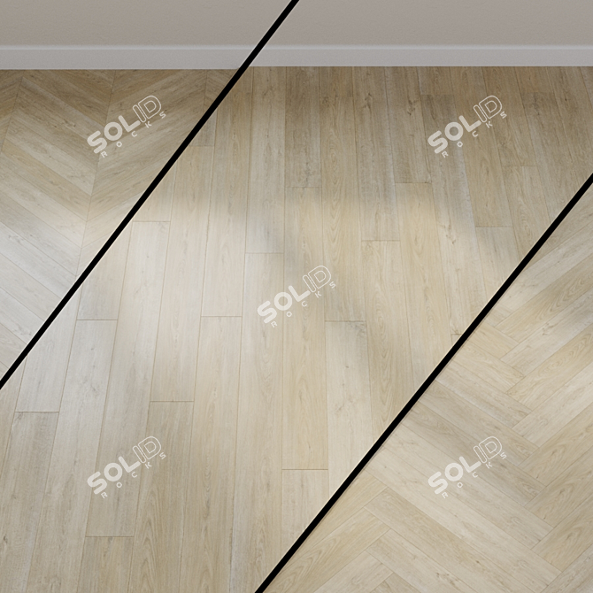 HARO Special Edition Tivoli Oak Laminate Flooring 3D model image 1