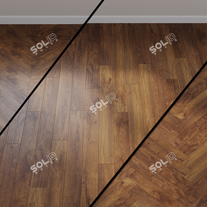 Haro Tritty 90 Oak Laminate 3D model image 1