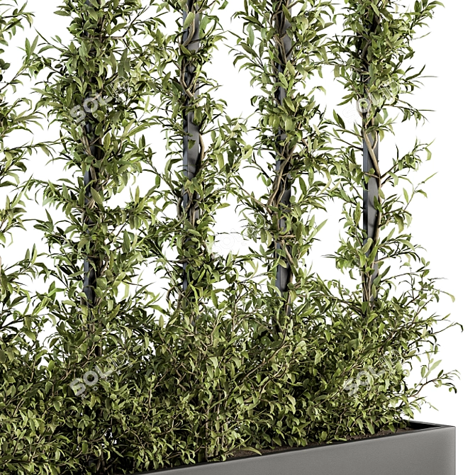Outdoor Vertical Garden Frame: Fitowall 20 3D model image 3