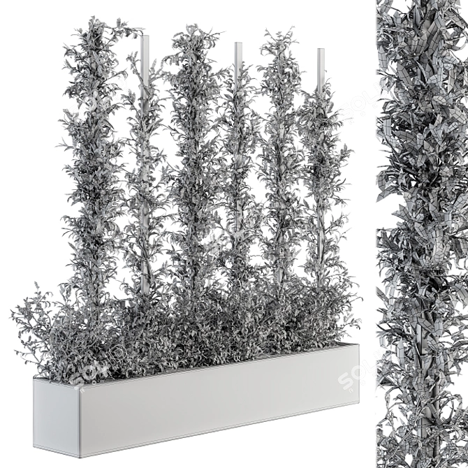 Outdoor Vertical Garden Frame: Fitowall 20 3D model image 5