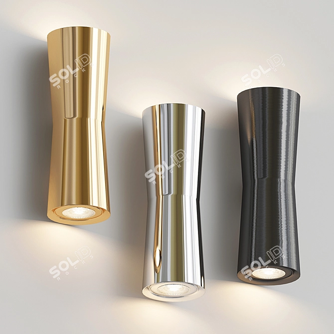 Elegant Flos Clessidra Wall Lamp 3D model image 1