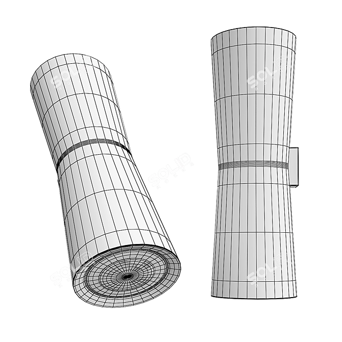 Elegant Flos Clessidra Wall Lamp 3D model image 2