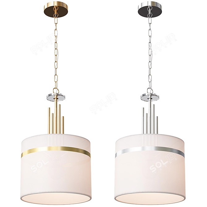 Stilfort Chart Pendant Light 3D model image 1